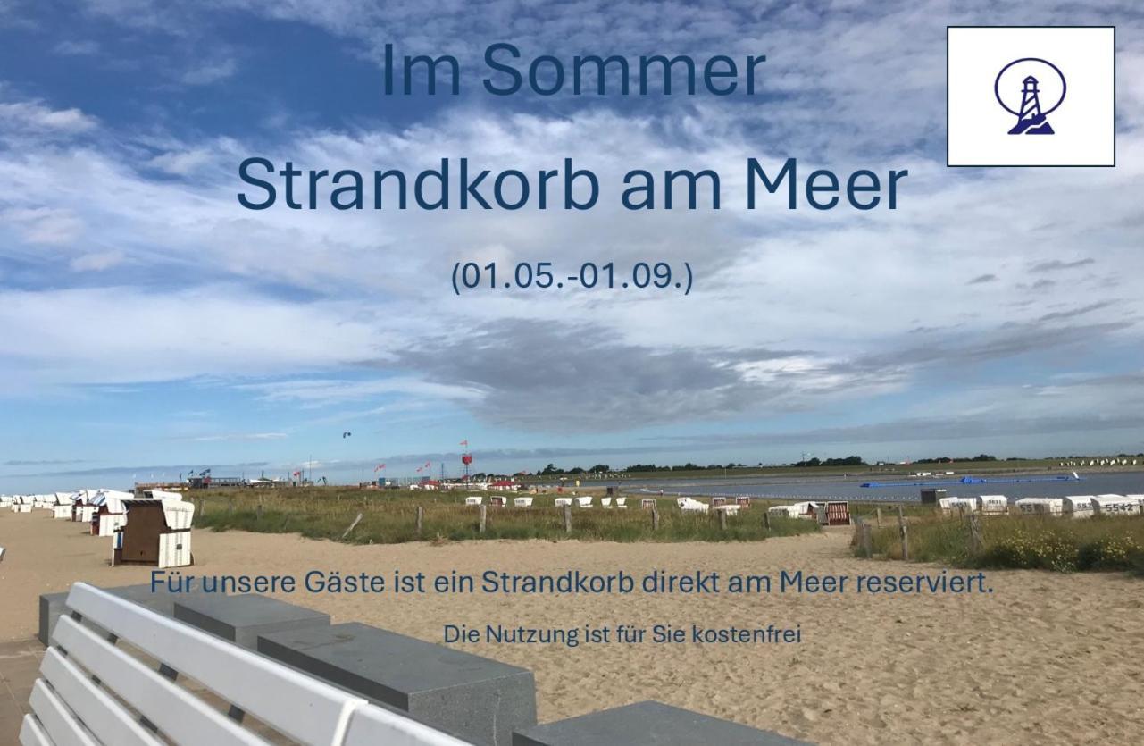 Ferienwohnung Ritthoff Perlebucht - Mit Strandkorb Am Meer Und Kostenloser Eintritt Ins Schwimmbad Büsum Extérieur photo